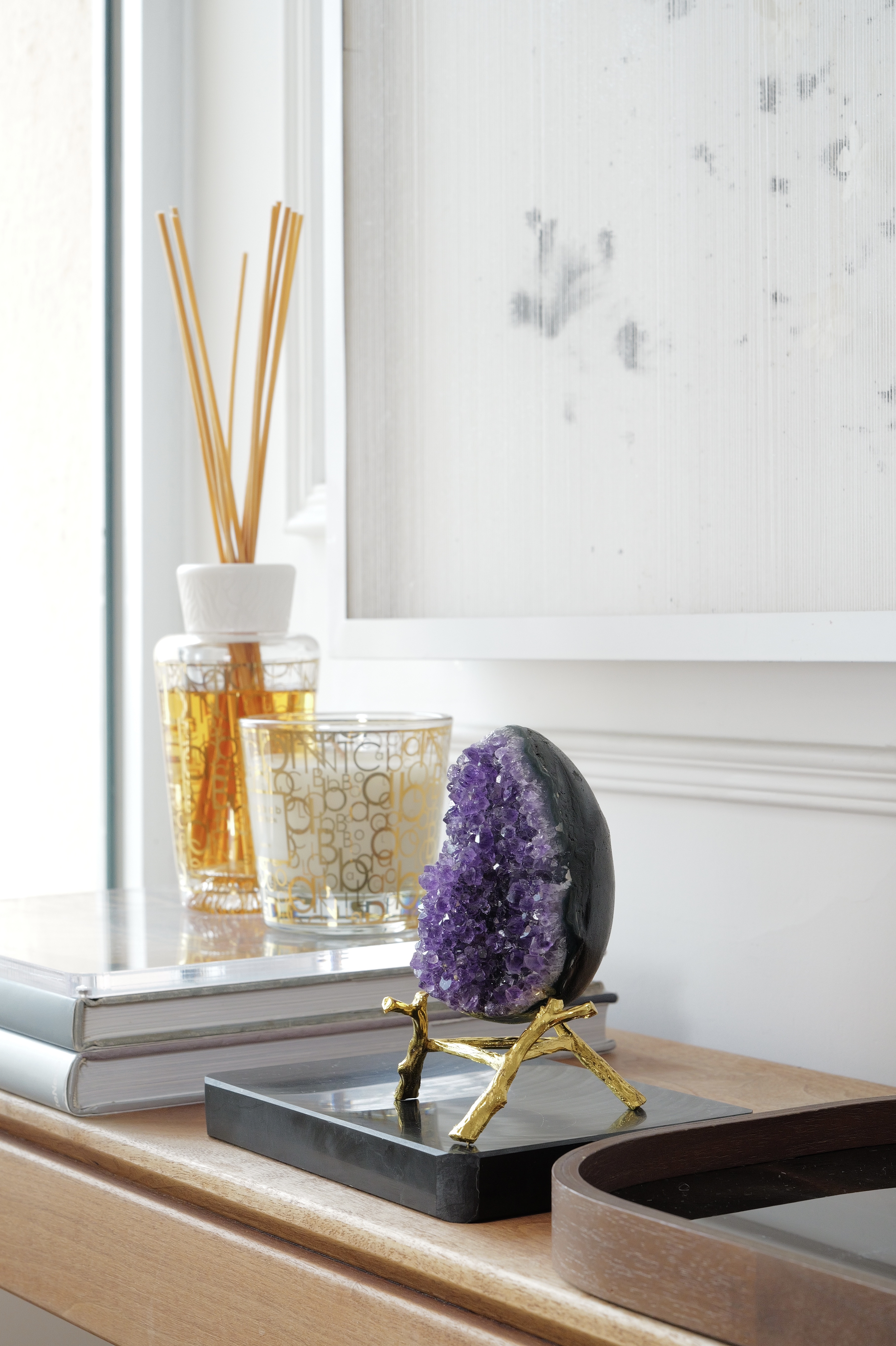 ༒ 10cm 紫水晶 晶牙蛋༒ AM.5002C2JGAA8-RA27*5EN