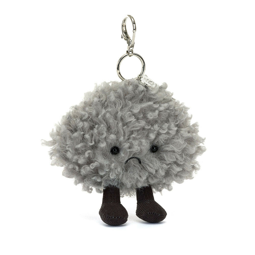 Amuseables Storm Cloud Bag Charm 灰雲鎖匙扣