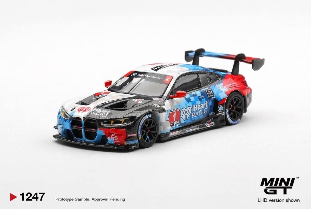 (預訂 Pre Order) Mini GT ( MGT01247-L ) BMW M4 GT3 EVO #1 Paul Miller Racing 2025 IMSA Daytona 24 Hrs
