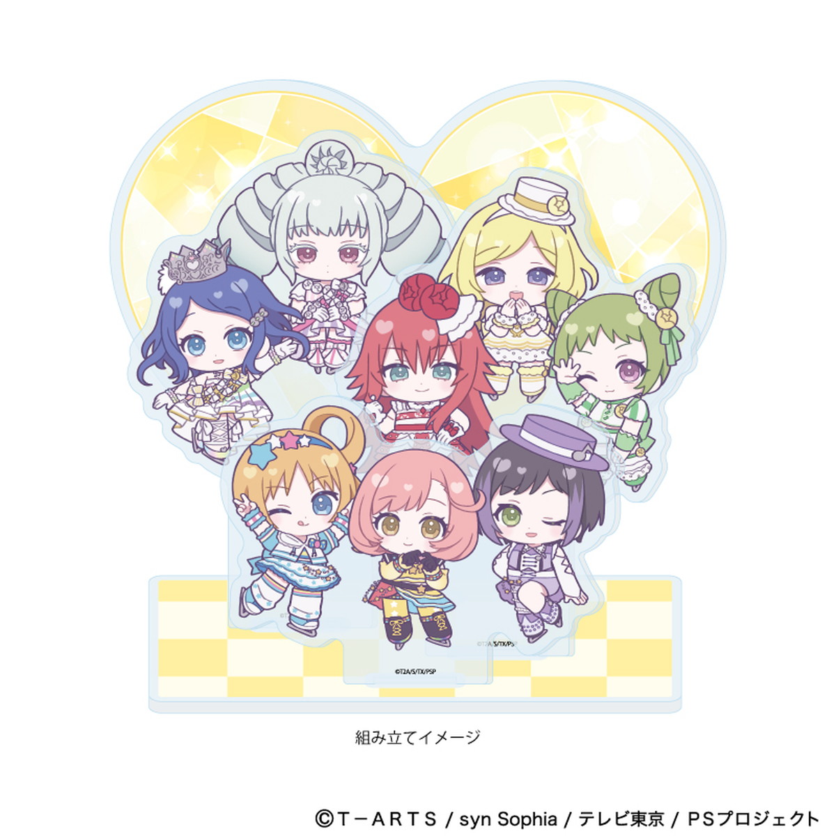 情境立牌 星光少女 Pretty Series 03/星光少女 彩虹舞台 ver. #P-PIG0160 [A3] (PRE-ORDER) [2026/06]