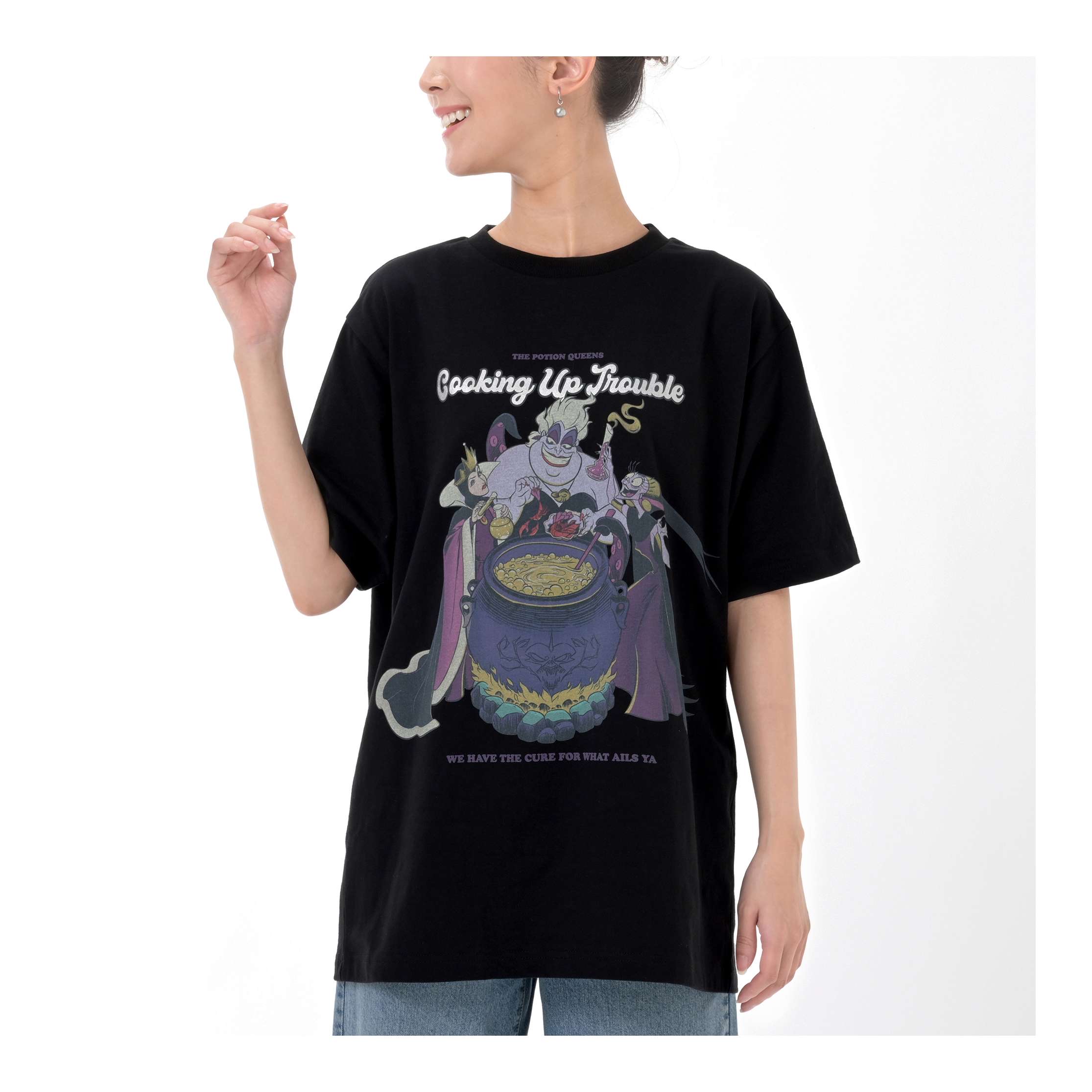 🎀【預訂】Disney T-shirt Collection - Ursula黑色