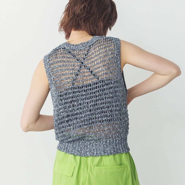 鏤空針織背心【JT035】