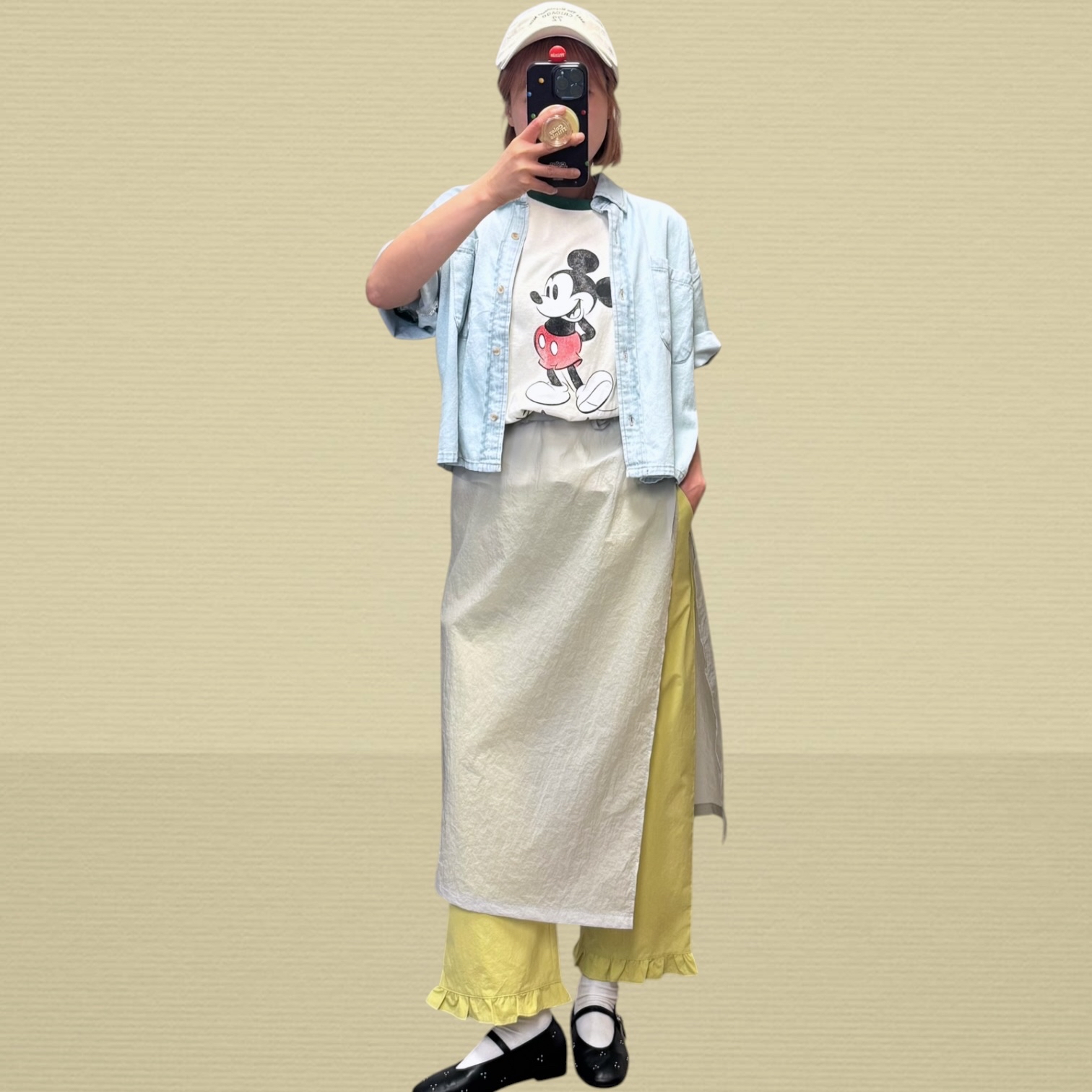 221190兩袋牛仔短恤