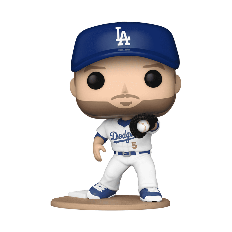 📦訂購 美國代購 Funko POP! Freddie Freeman Catching on Base Figure 洛杉磯道奇 模型