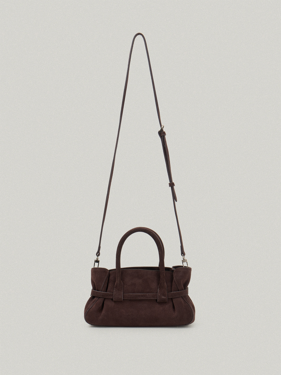 MINI HAVI BAG-SUEDE (BROWN)