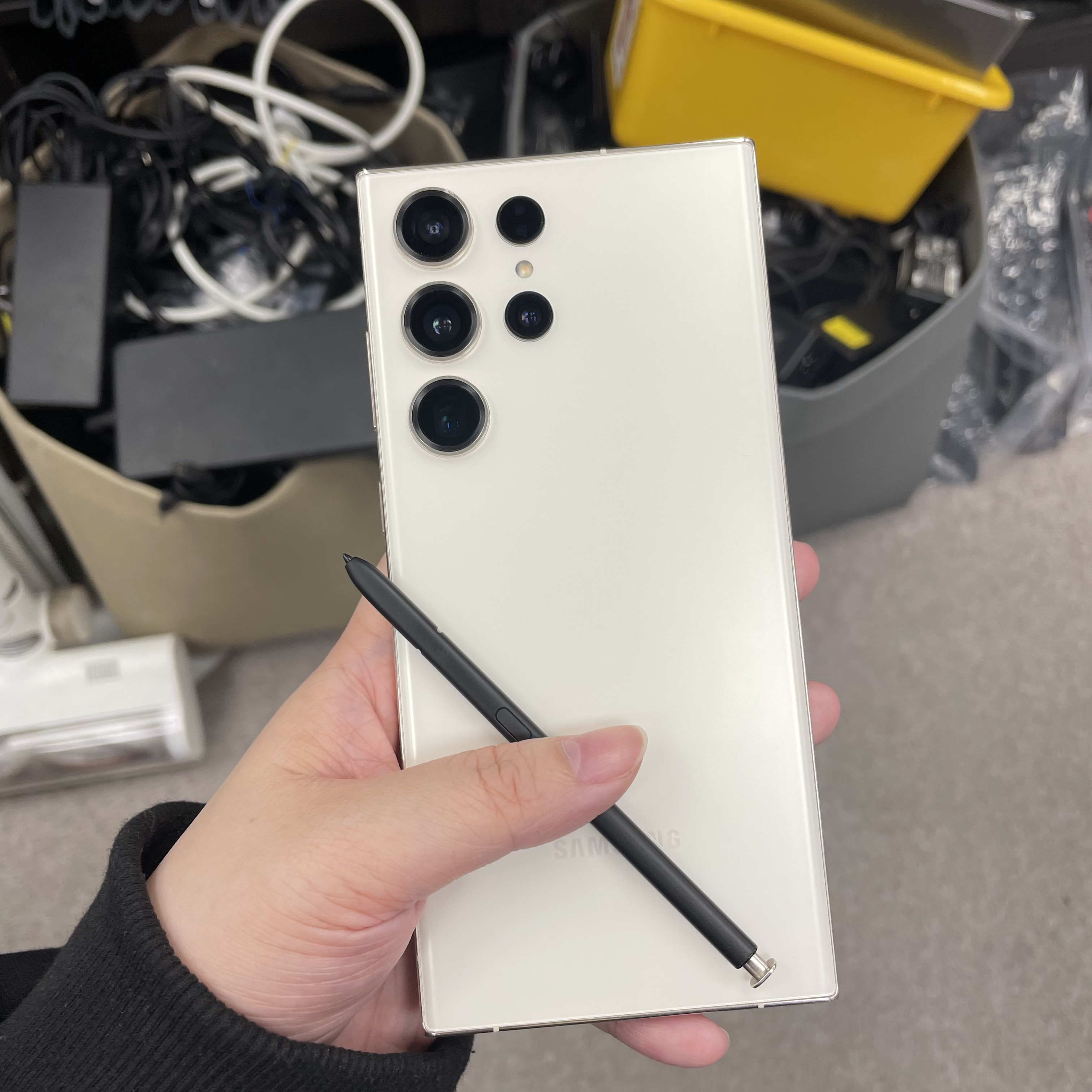 *5964 Galaxy S23 Ultra 完美機 12+256GB 白色 white