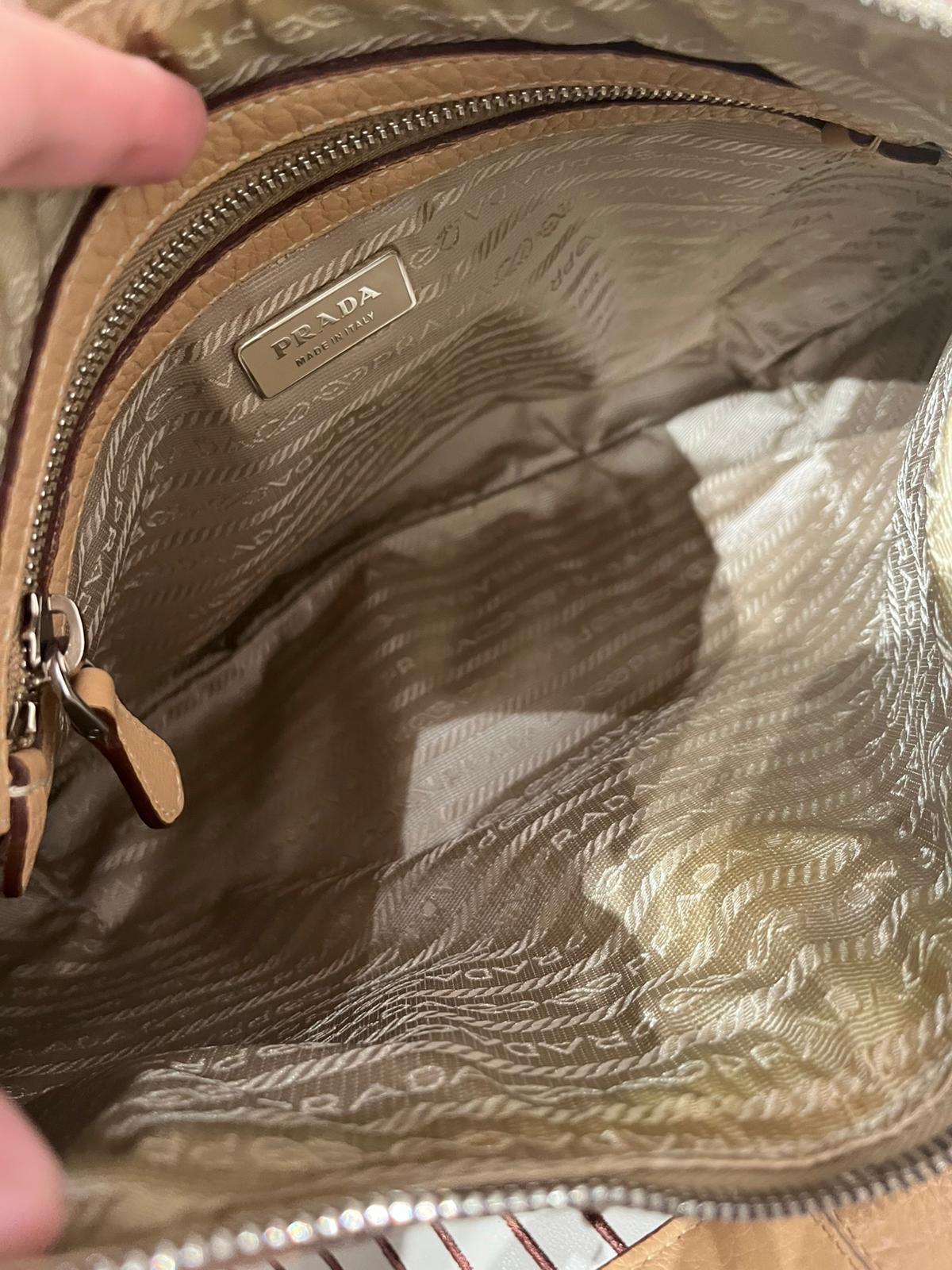 Prada hobo calfskin 100%Authentic,98%new 