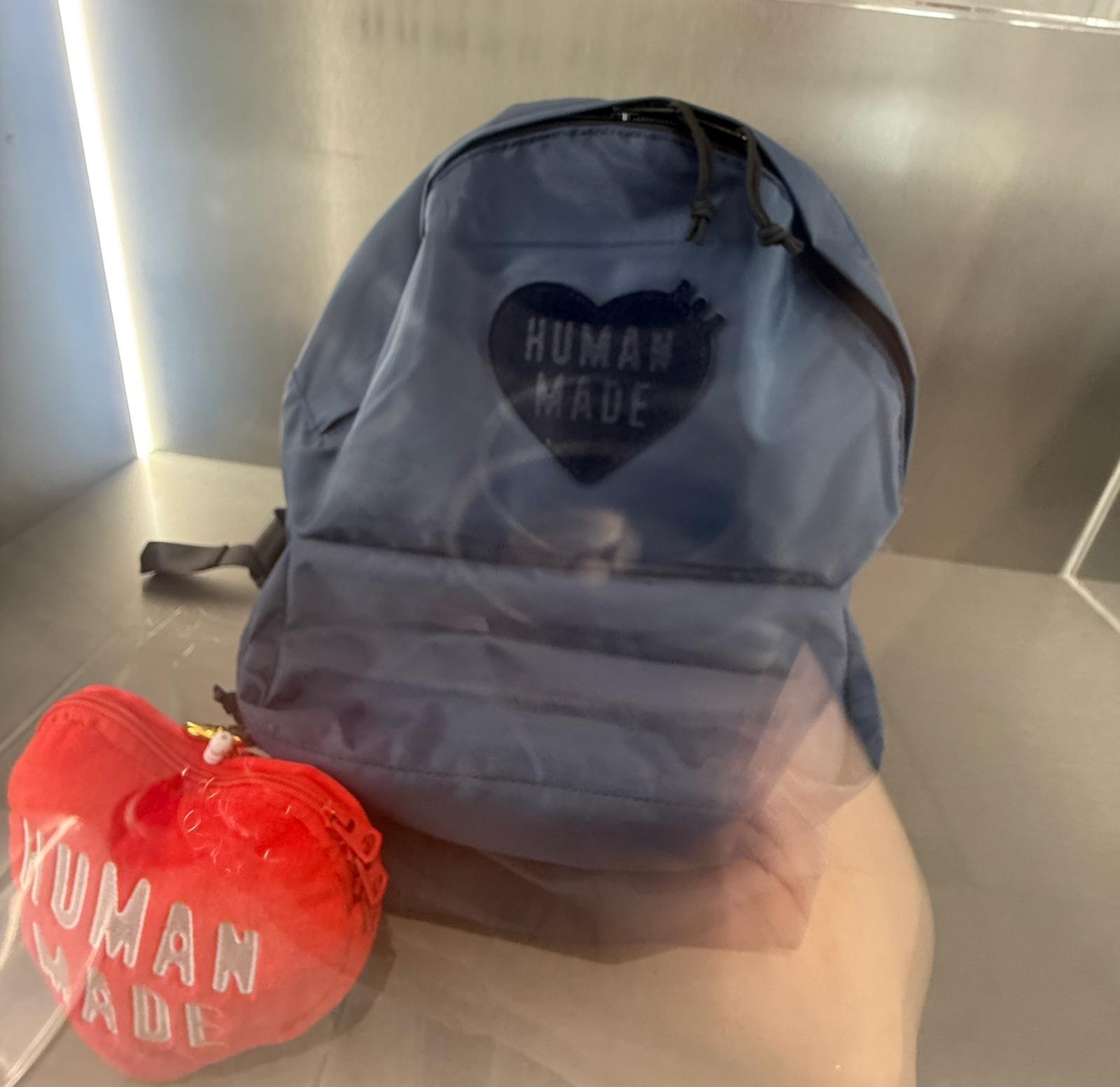 Human made back pack