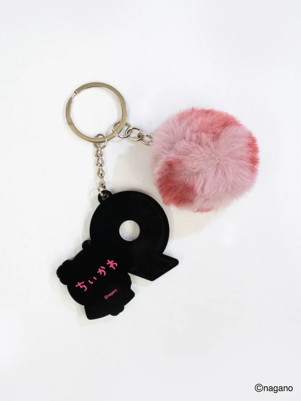 【日版官方受注】9090 x Chiikawa Logo Rubber Keychain - Chii仔