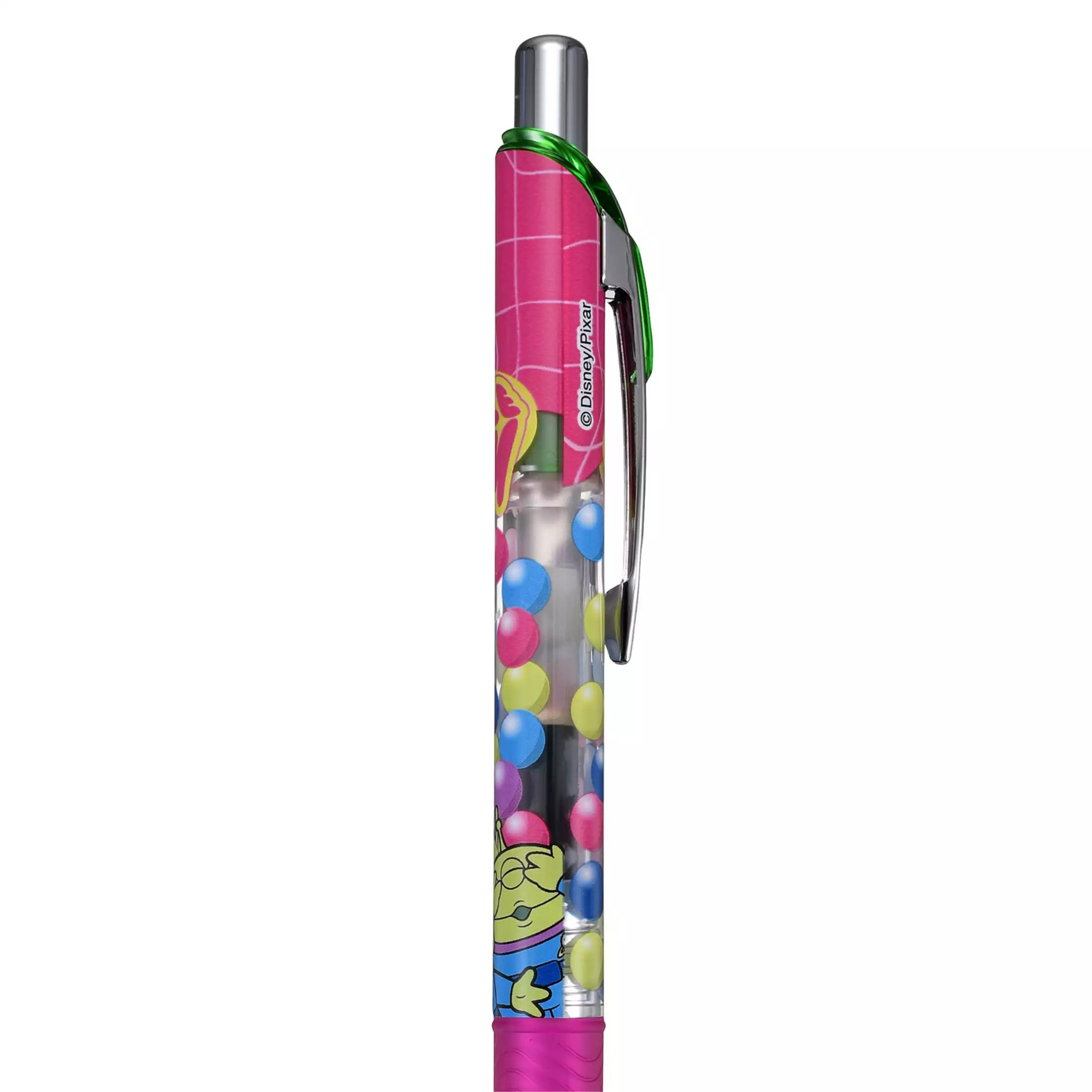 現貨｜【日本 Disney Store 限定】Aliens 三眼仔 日本製 Pentel EnerGel 0.5mm 黑色 啫喱筆 321083