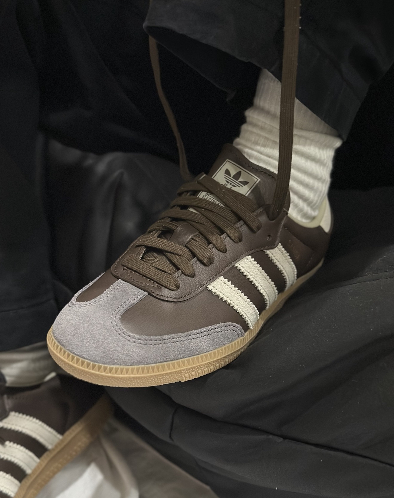 ID1481 Adidas Samba OG Brown Putty Grey ID1481