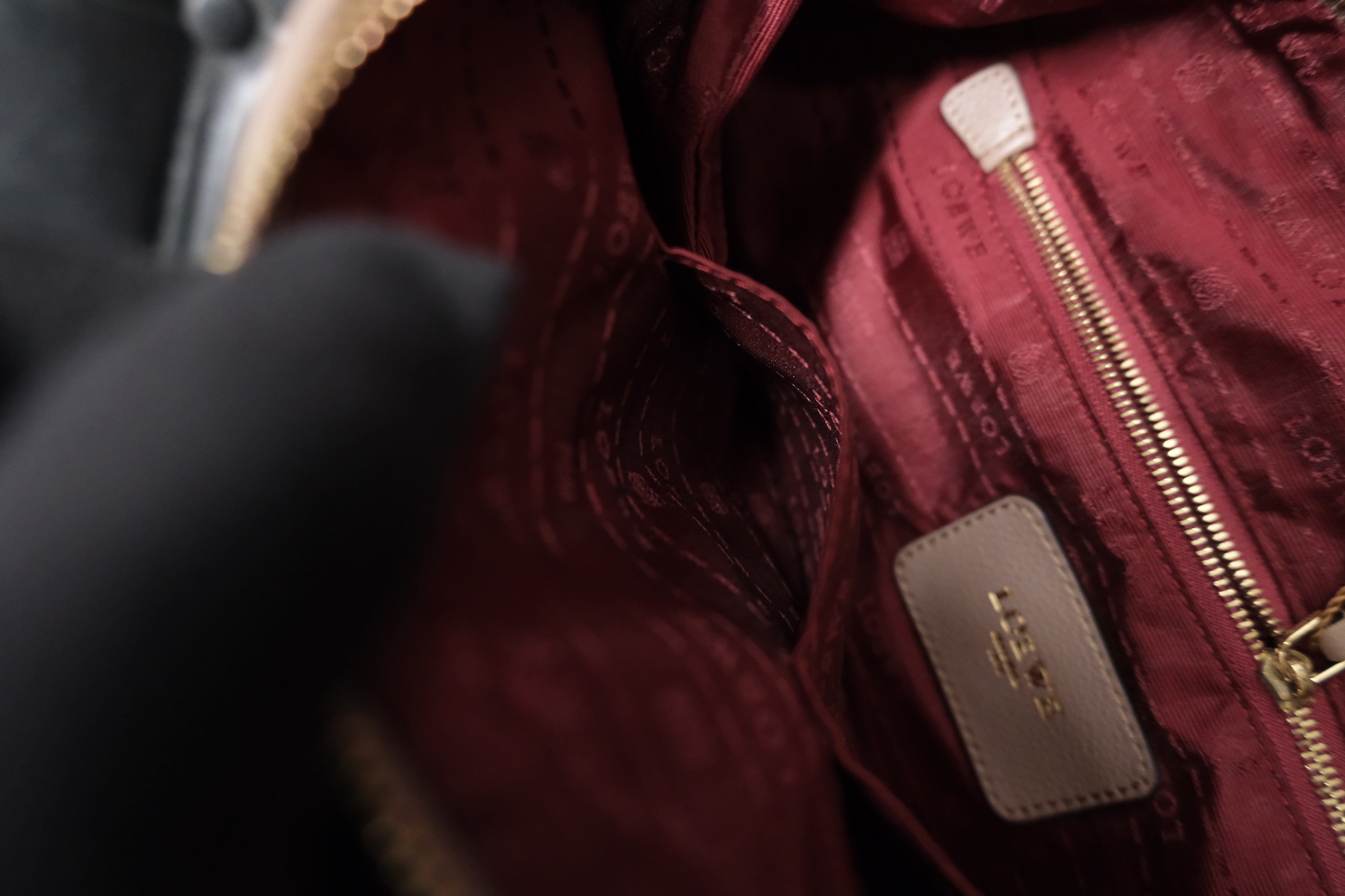 Loewe Leather Shoulder Bag