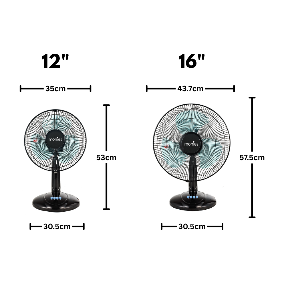 Morries Table Fan MS312TF