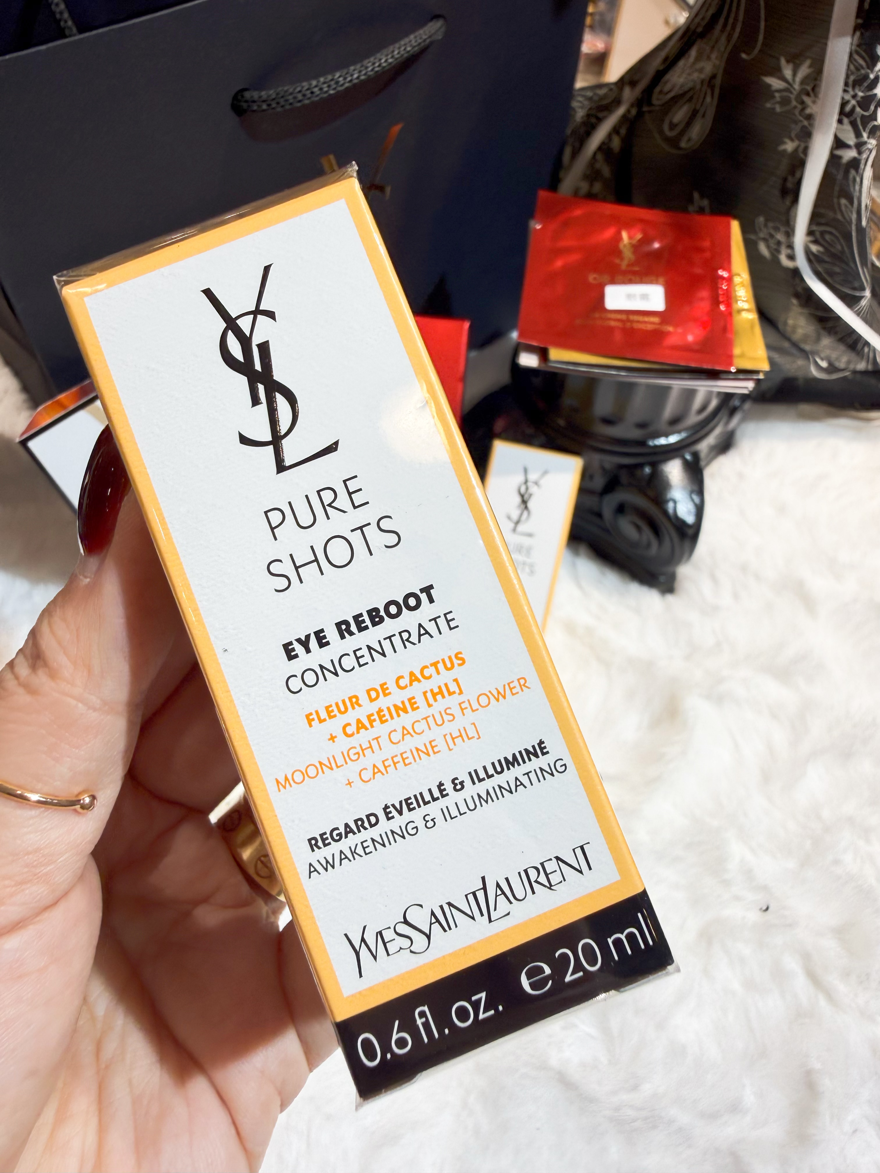 YSL beauty set Pure shots/eye