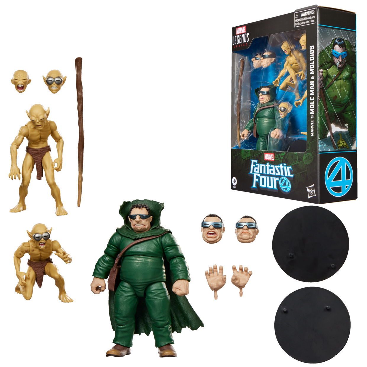 預訂商品 Marvel Legends Marvel’s Mole Man & Moloids