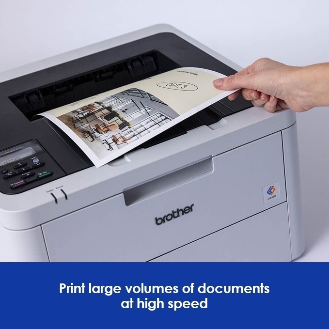 Brother HL-L3240CDW Wireless Colour Laser Printer Auto 2-sided print Manual Feed Slot 150A LBP456W Brother