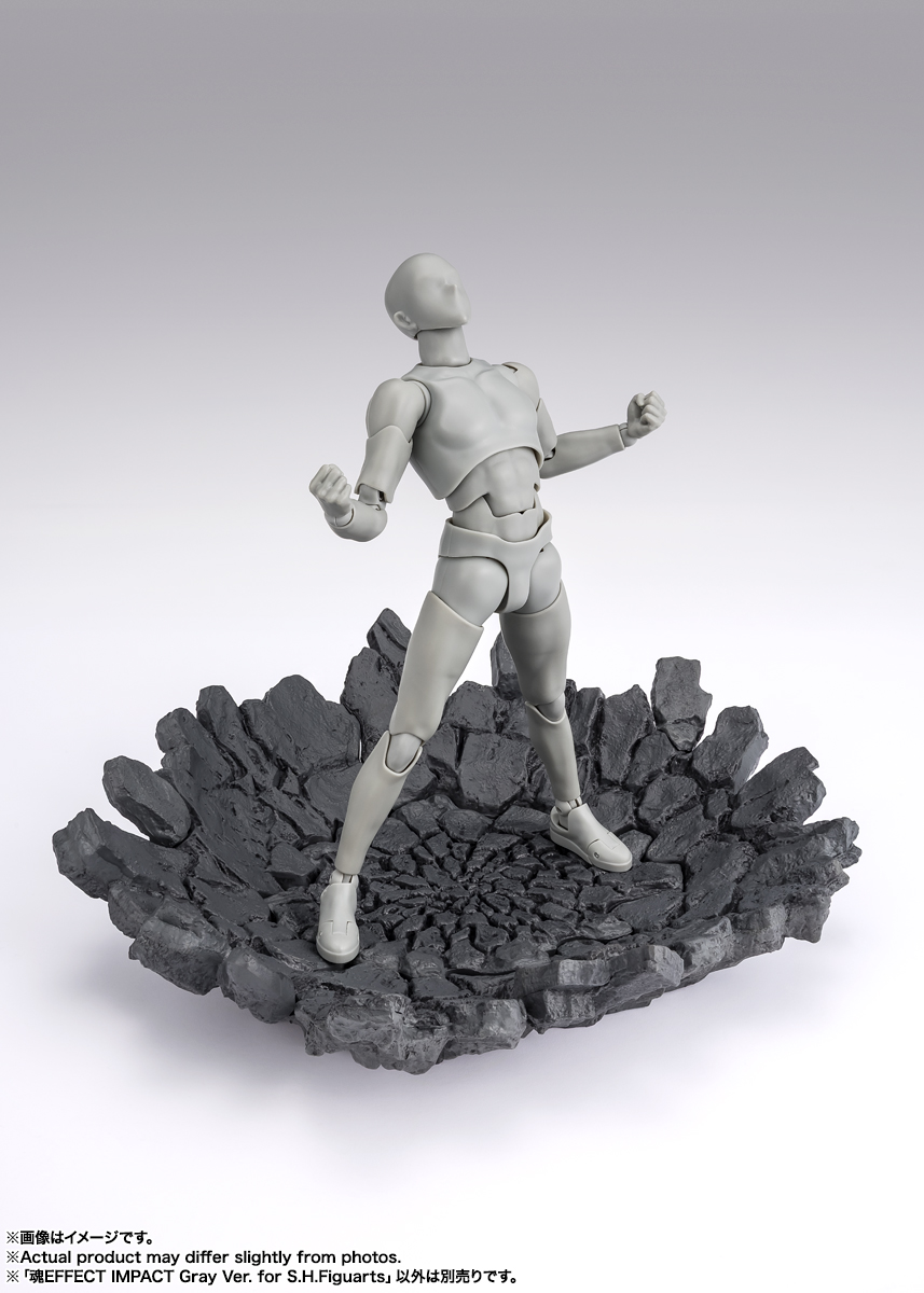 (預訂訂金 $100) (總價 $138) Bandai 魂EFFECT IMPACT Gray Ver. for S.H.Figuarts (行版)