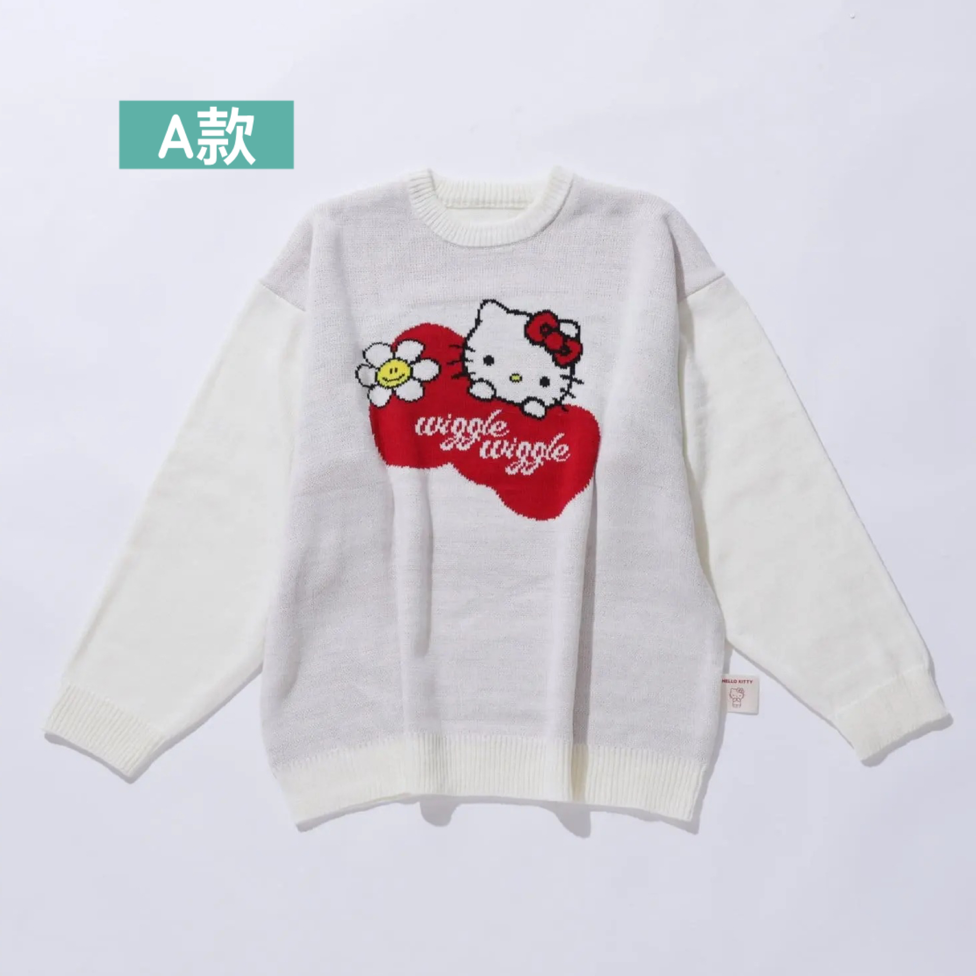 日本預訂📍日本Sanrio x Wiggle Wiggle系列 - 圓領冷衫 不包郵 2026年11月下旬出貨