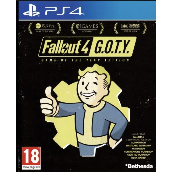 (🔥FLASH SALE🔥) Fallout 4 Game Of The Year Edition Full Game (PS4 & PS5) Digital Download