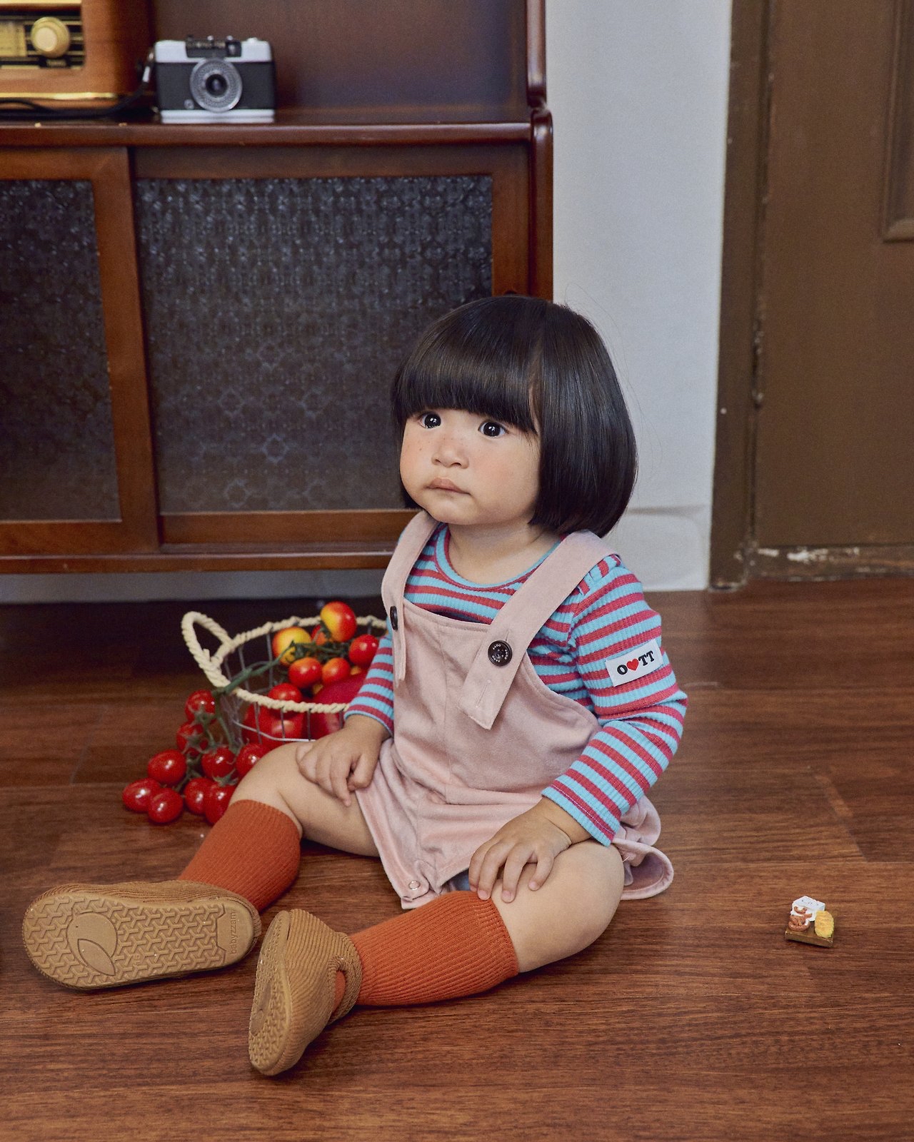 OOTT | Brownie short overalls