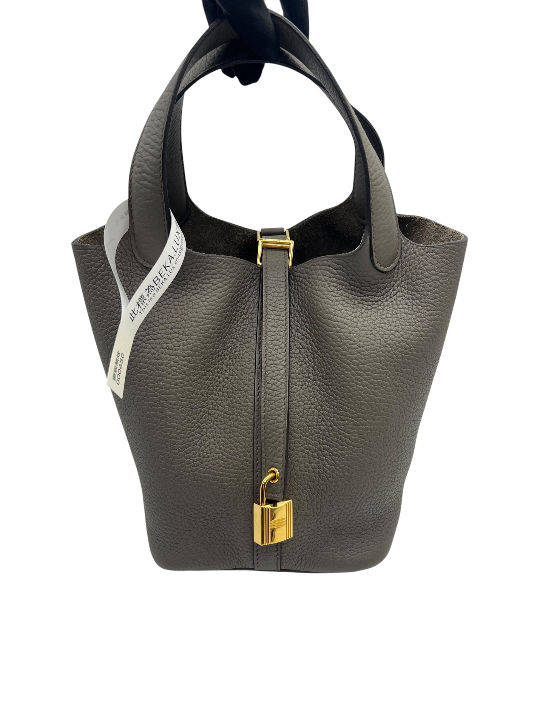 Pre-Owned HERMES P18 / 錫器灰 Stamp Y / Product Code: 26060905