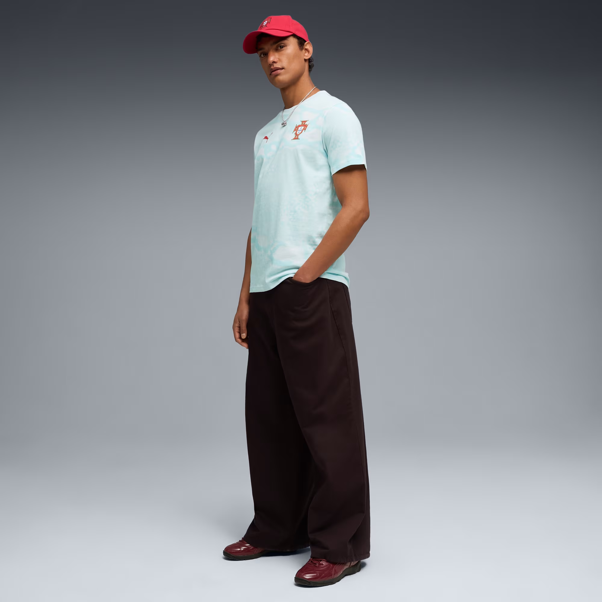 Puma Portugal 葡萄牙 ftblCulture 系列印花淺綠短袖圓領T-Shirt 784820_31