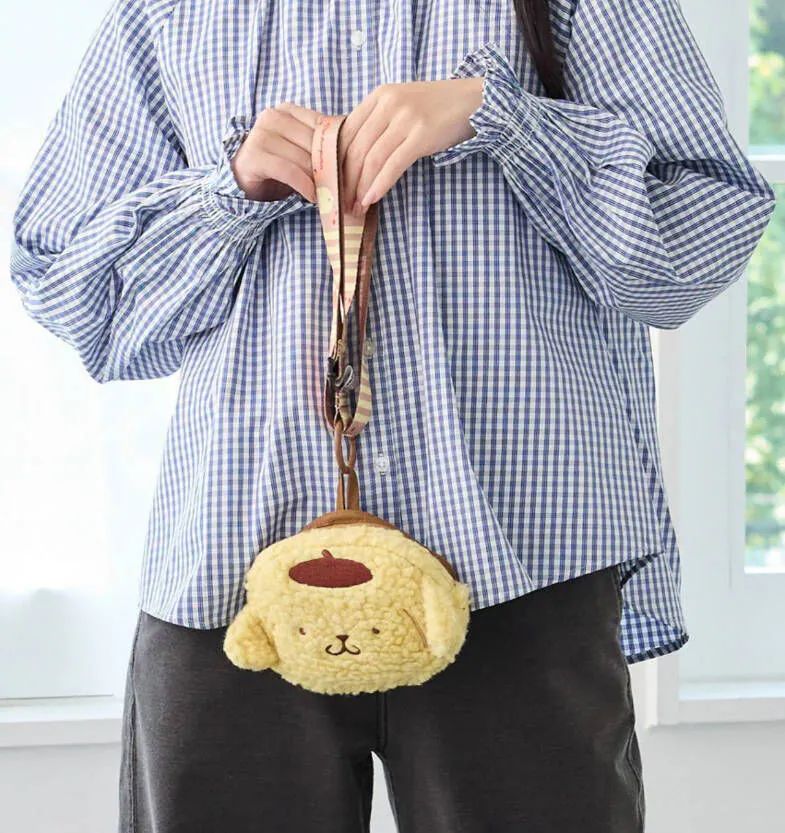 $75件。2件起$65件。Sanrio x Rootote收納環保袋連長帶