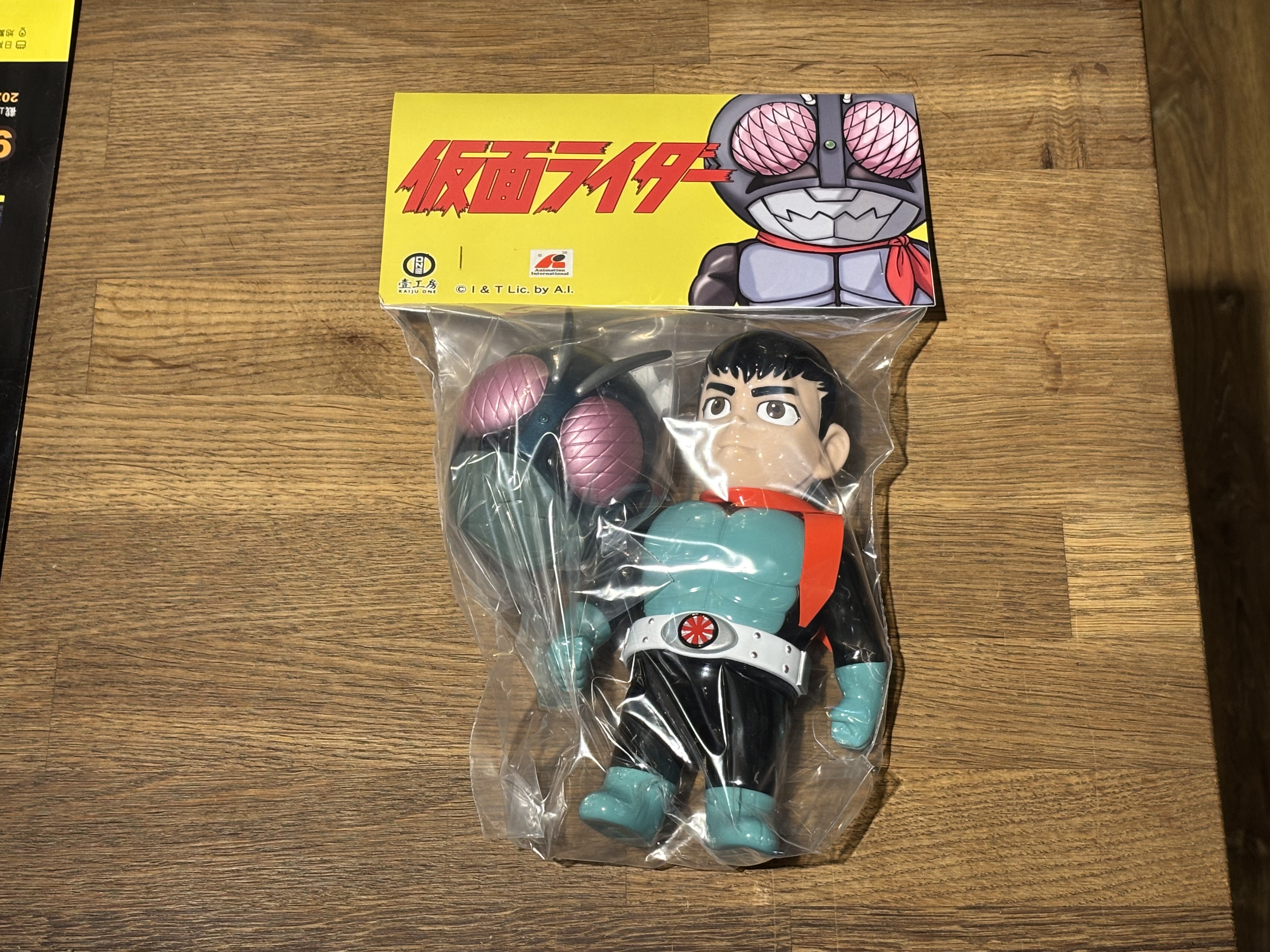 壹工房Kaiju One Masked Hero Serie 幪面超人假面騎士舊1號約20cm