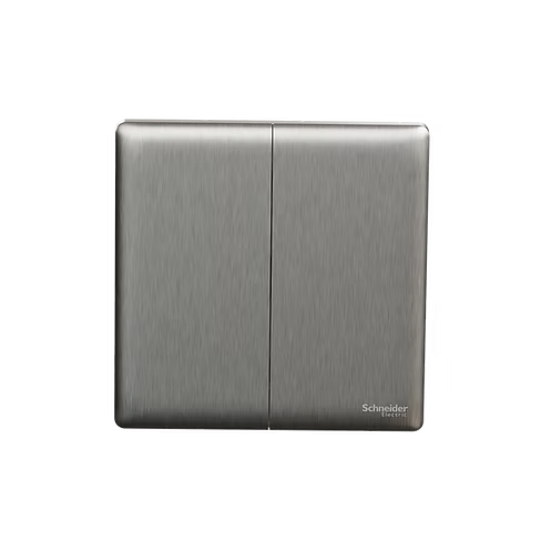 施耐德 Unica X 炫星銀 孖十字掣 開關掣