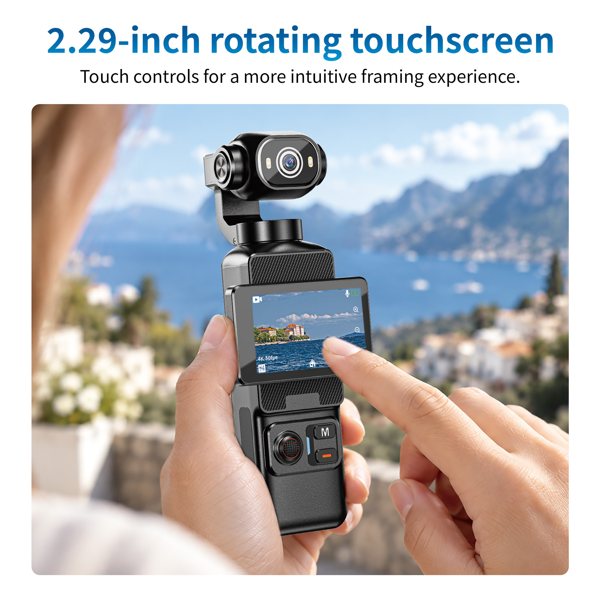 A5 5K 便攜式穩定雲台相機 Pocket Cam (預購產品)