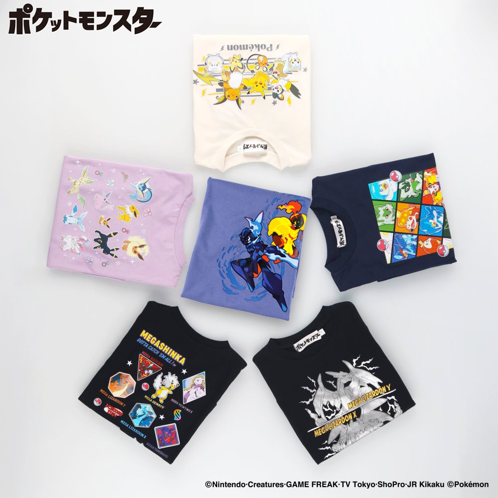 🆕【⭐訂購⭐】 🇯🇵日本直送 🌀#Pokemon 前後印花長袖Tee［6款選］🌀 [ELIA-0051][261008]