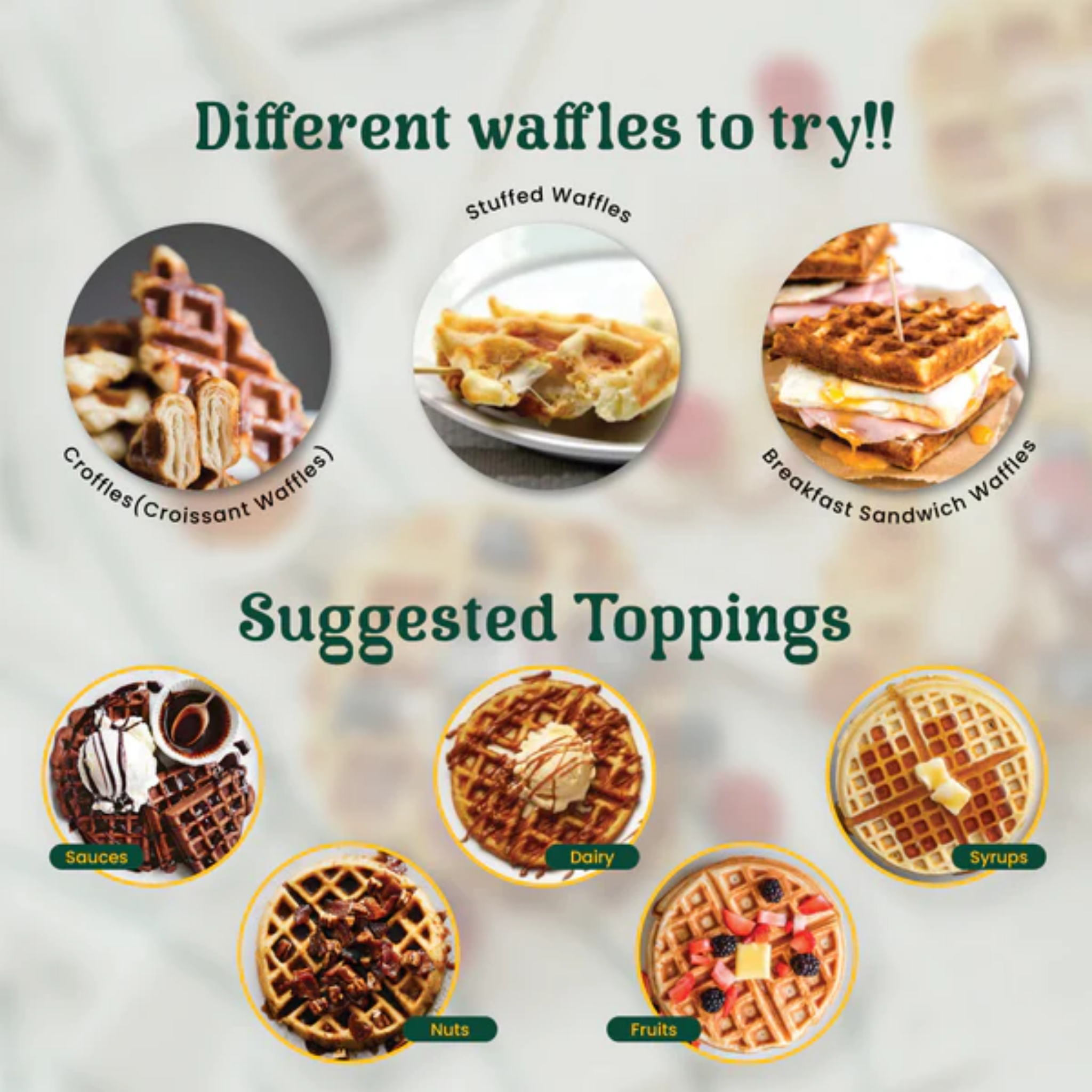 Russell Taylors Waffle Maker (WM-25)