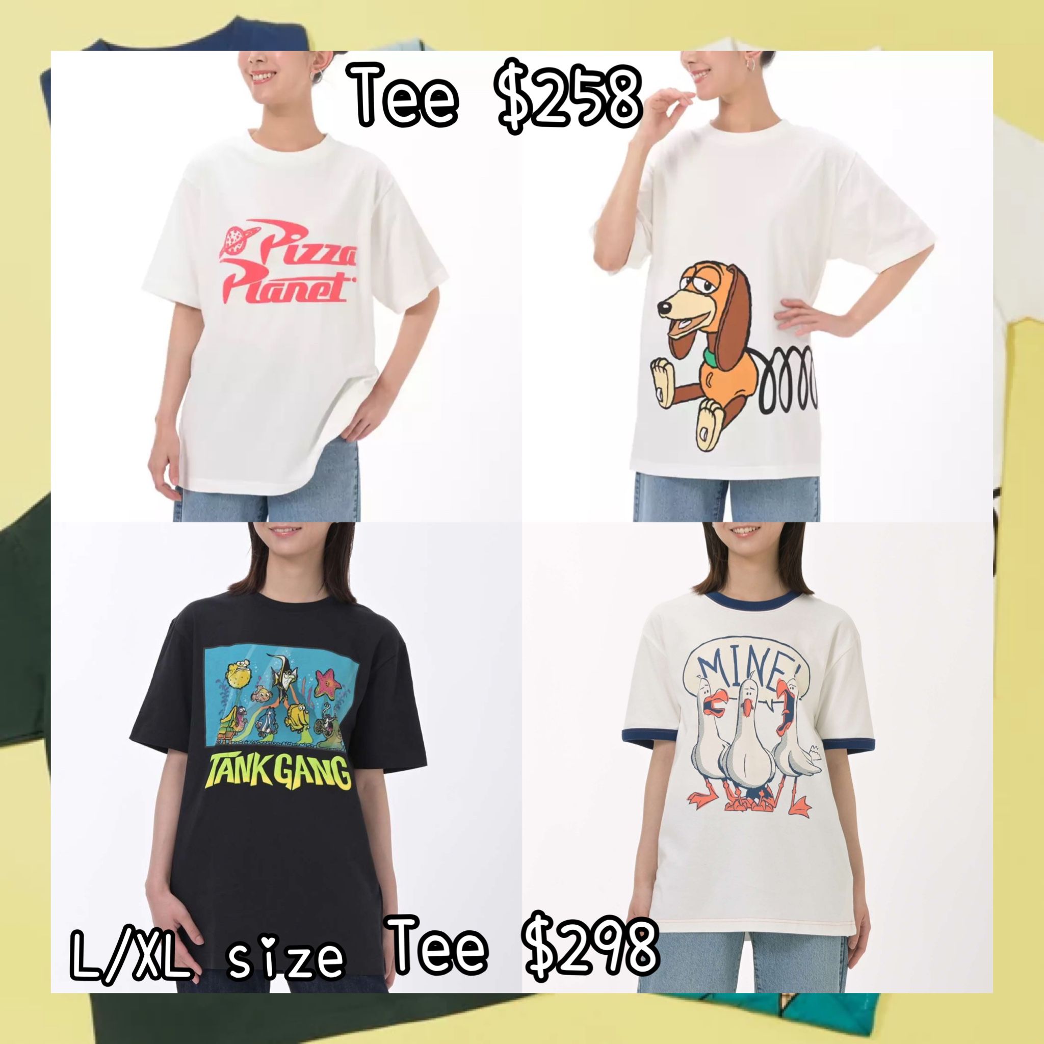 ：日本：T-SHIRT COLLECTION NEMO TANK GANG MINE MINE MINE 2/6 日本發賣 TEE