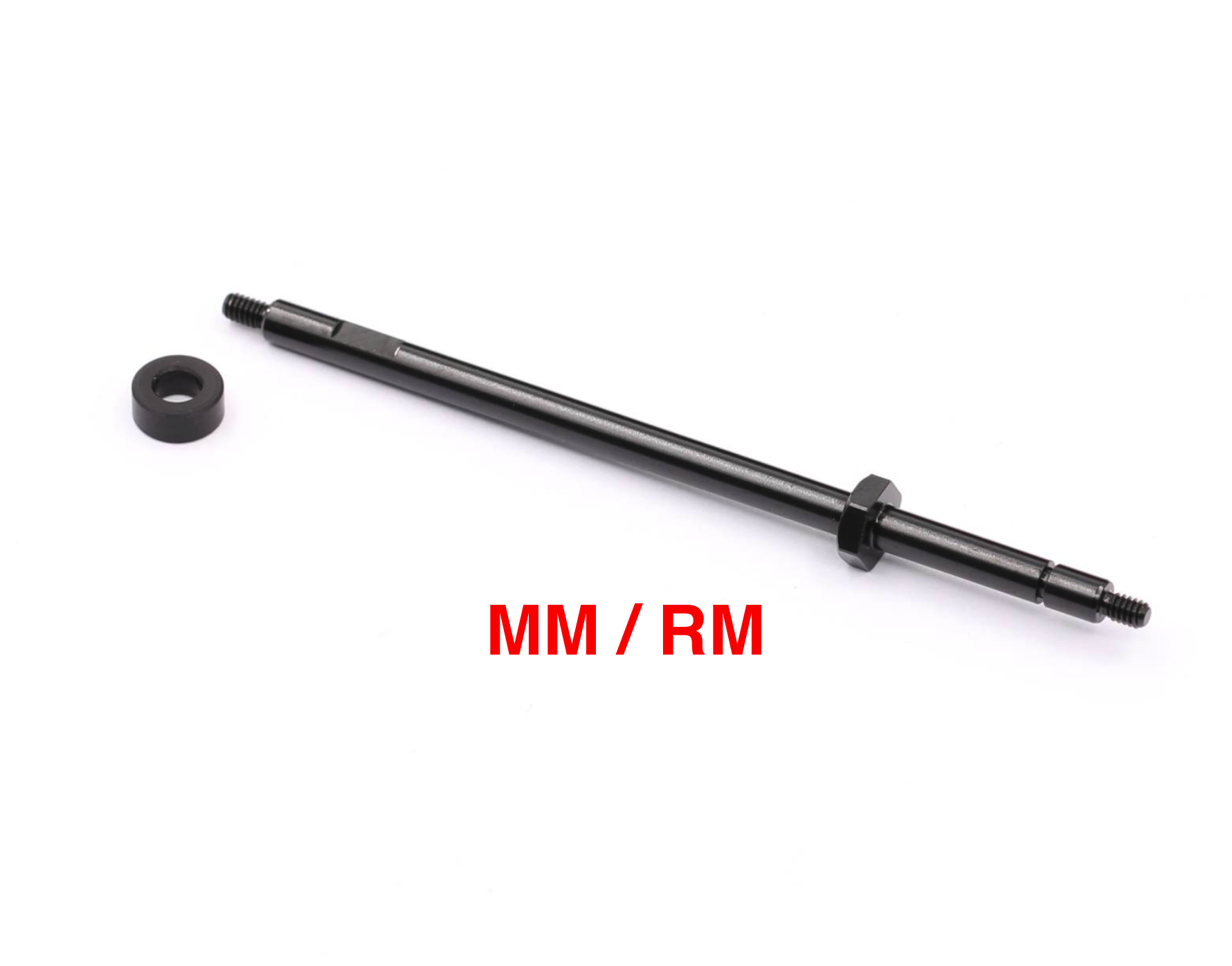 Radtec Mini-Z MR-03/04 7075 hard coated 7075 aluminum main axle PC-20018 /PC-20019