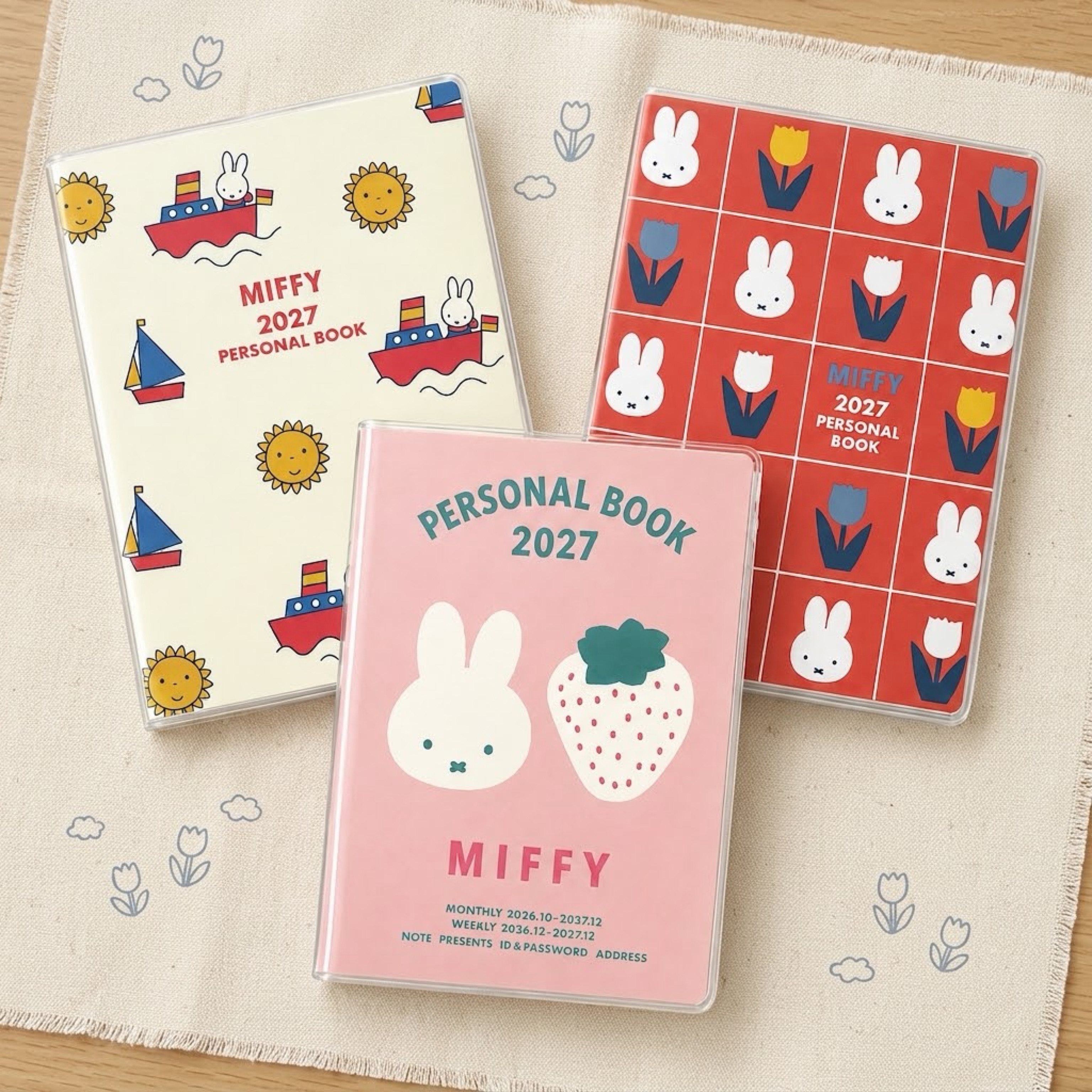 Miffy 2027 B6 Personal Book
