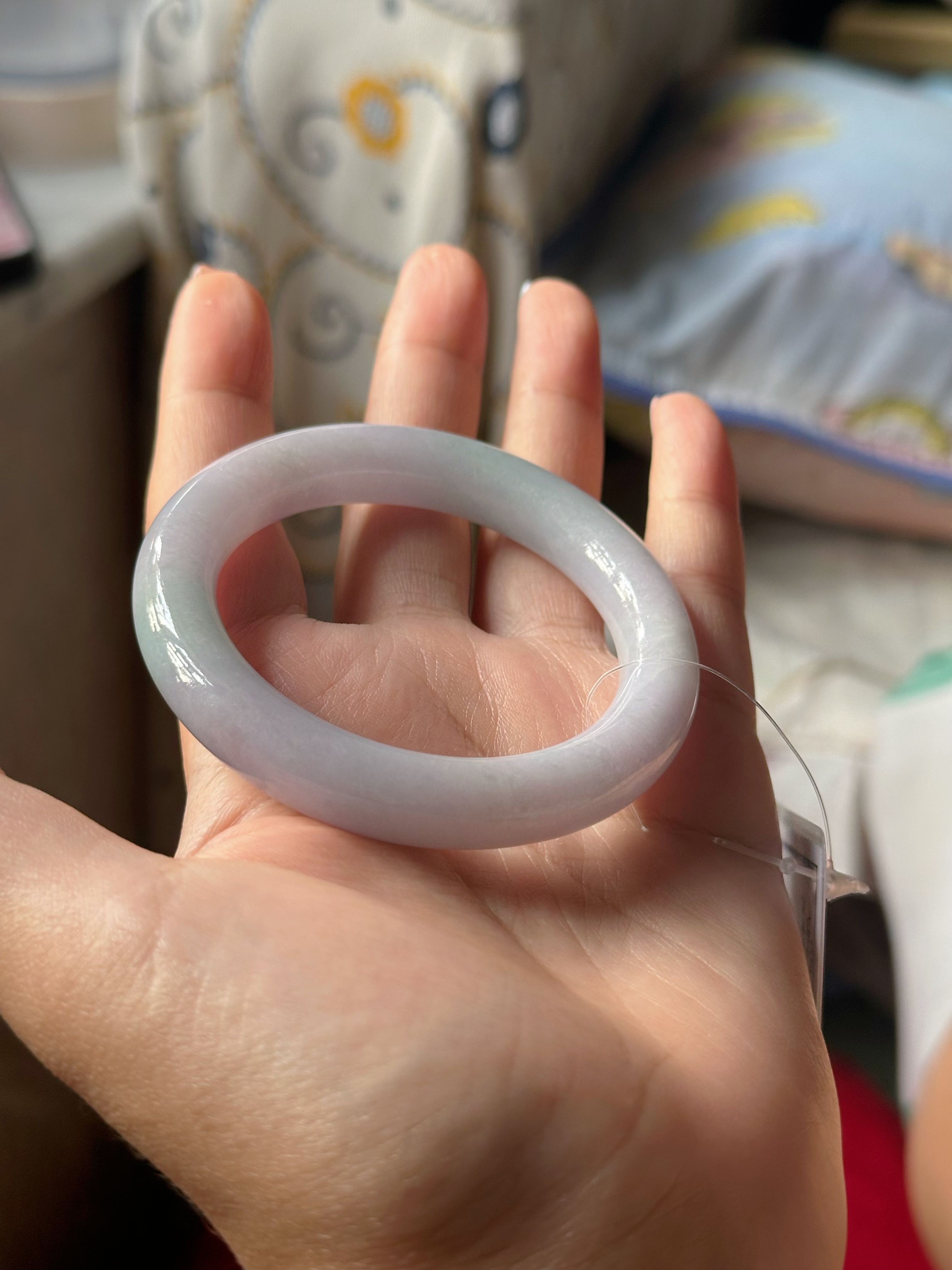 52圈口 淡紫圓條