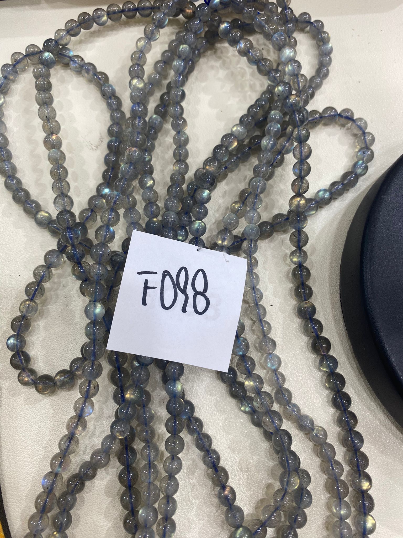 F098 強光彩拉長三圈 6mm