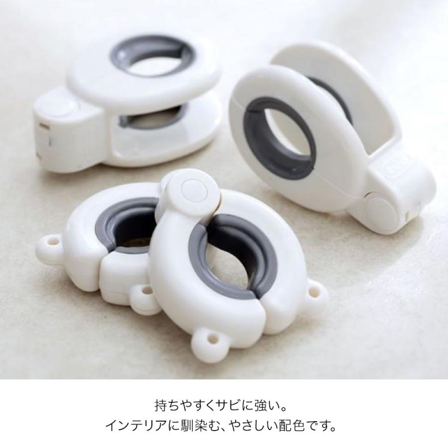 🔥🔥【日本直送《DAIYA》Flaundry 強力防風晾衫竿固定夾2個裝】