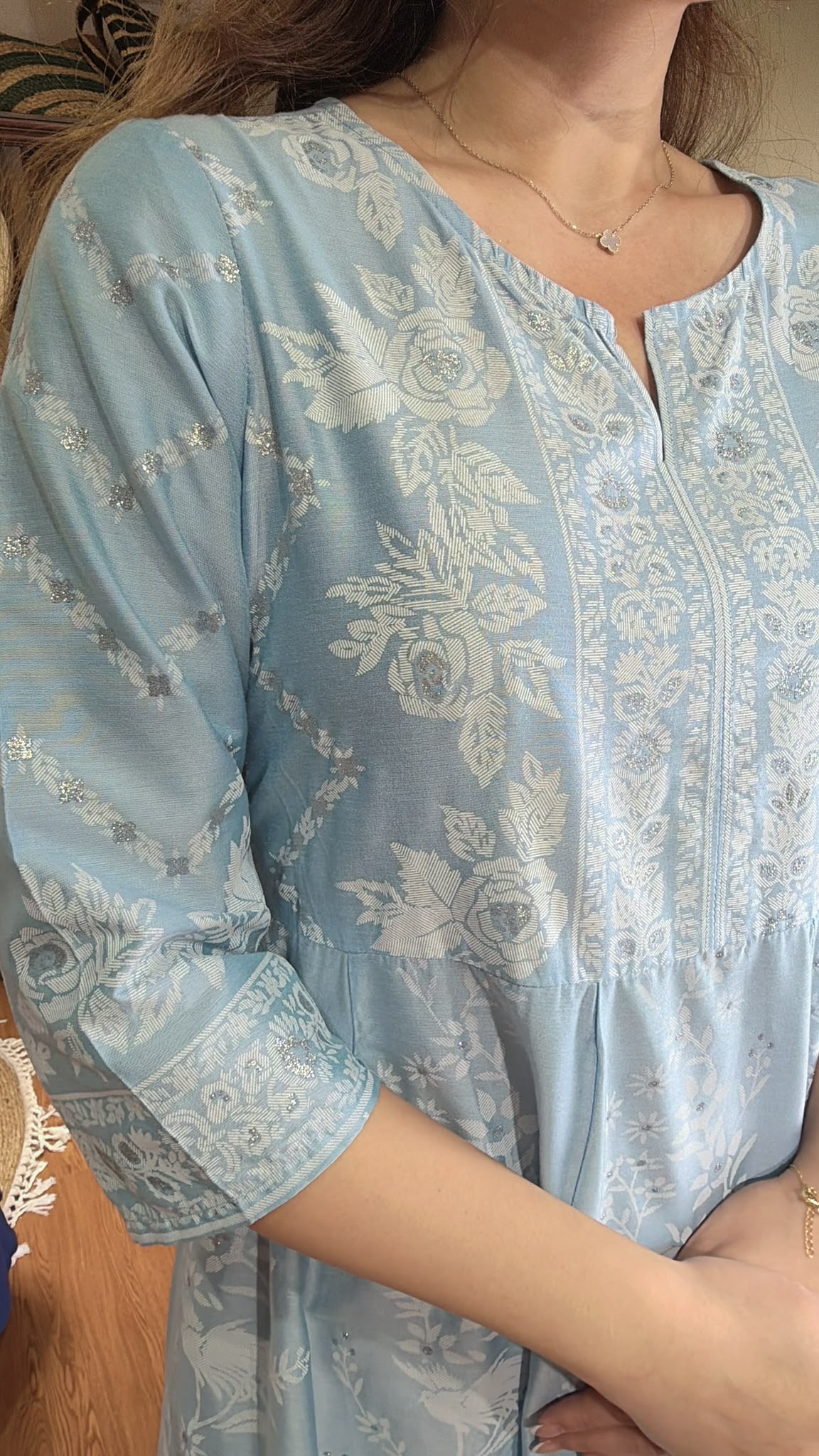 2907 Elsa Icy Blue 10-cloth OP 45"