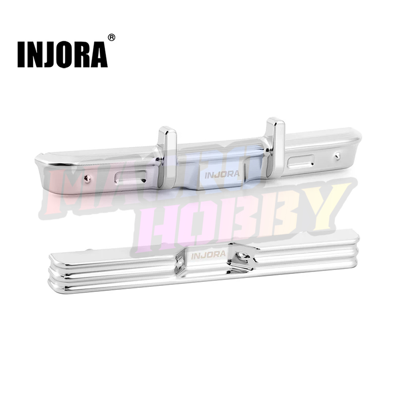 INJORA Aluminum Front Rear Bumper for 1/30 SCX30 Chevrolet K10 #530382
