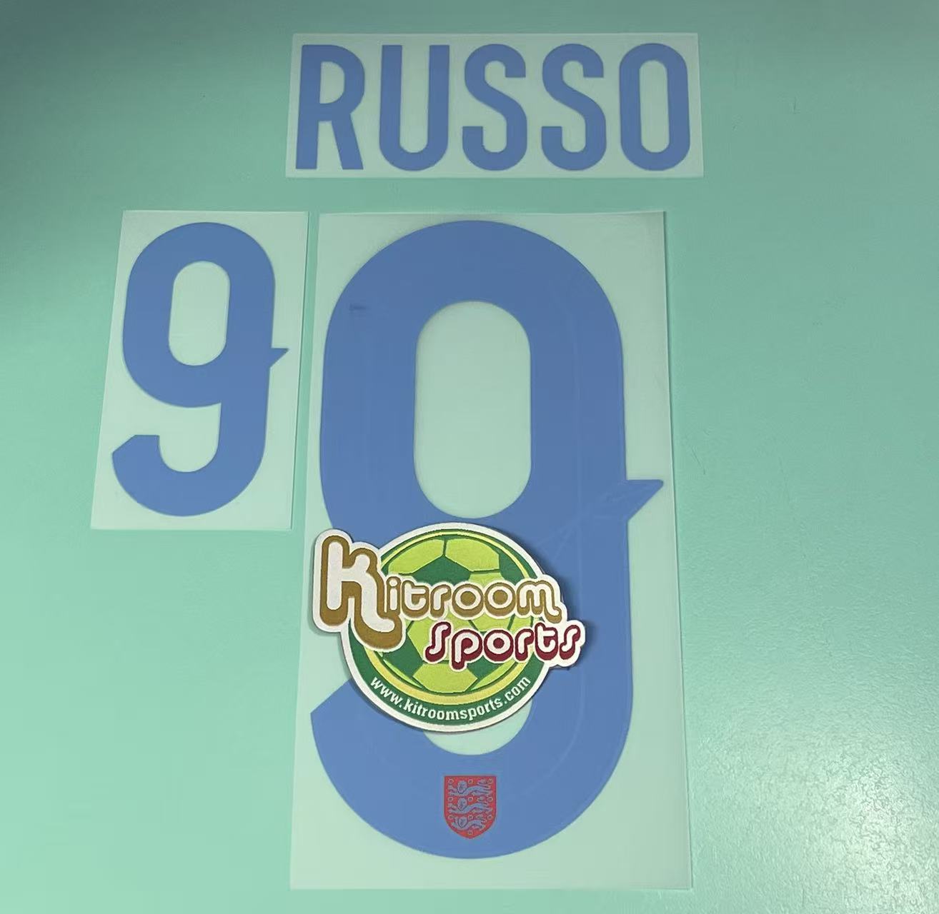 2025 England Away Nameset #9 RUSSO ( Women )