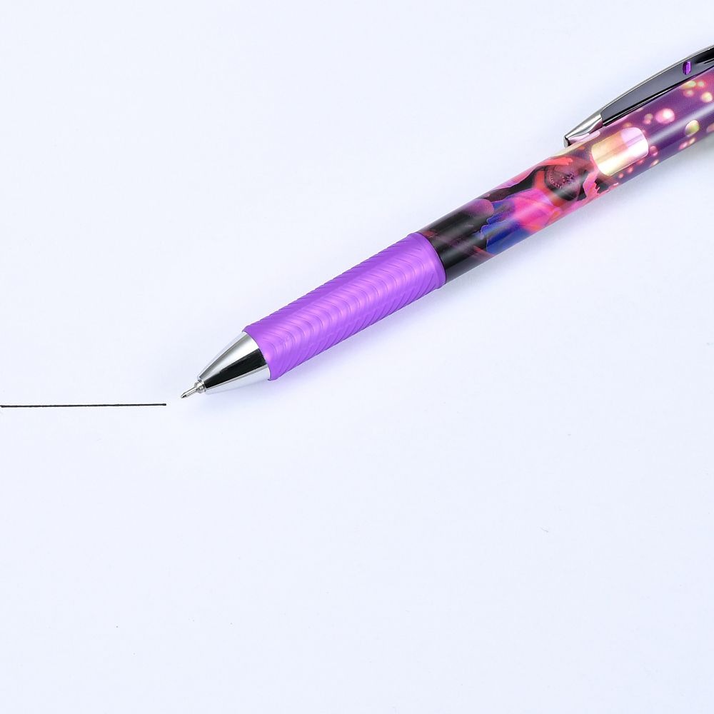 現貨｜【日本 Disney Store 限定】Rapunzel 長髮公主 日本製 Pentel EnerGel 0.5mm 黑色 啫喱筆 209008
