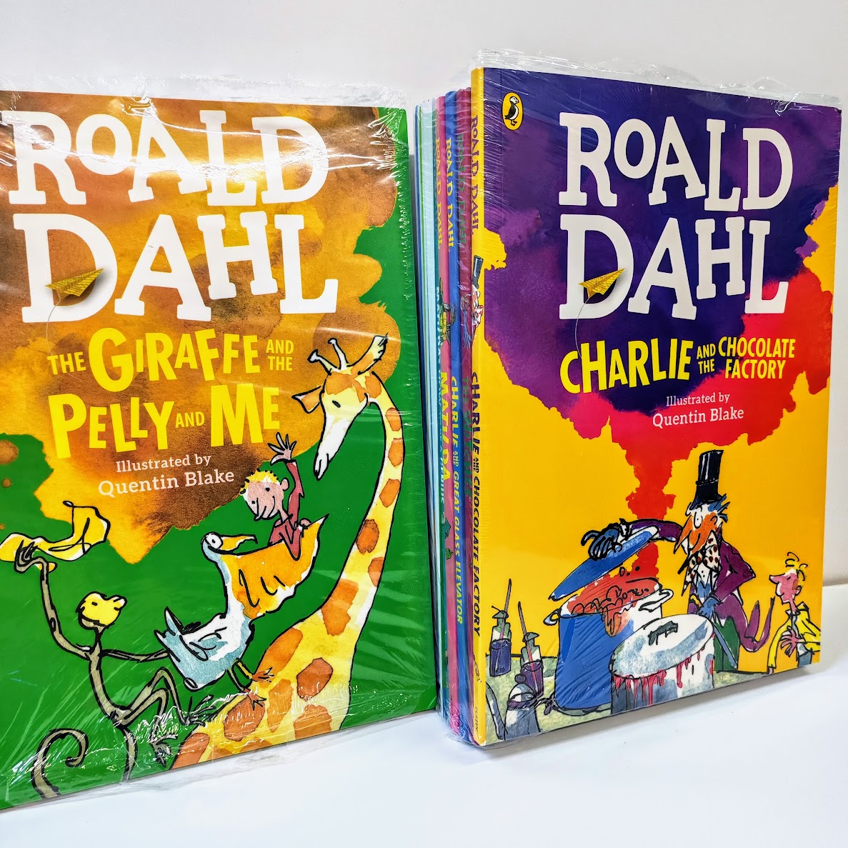 Roald Dahl 20 books  | A4 size  羅爾德達爾奇幻故事彩裝版大全套   B020