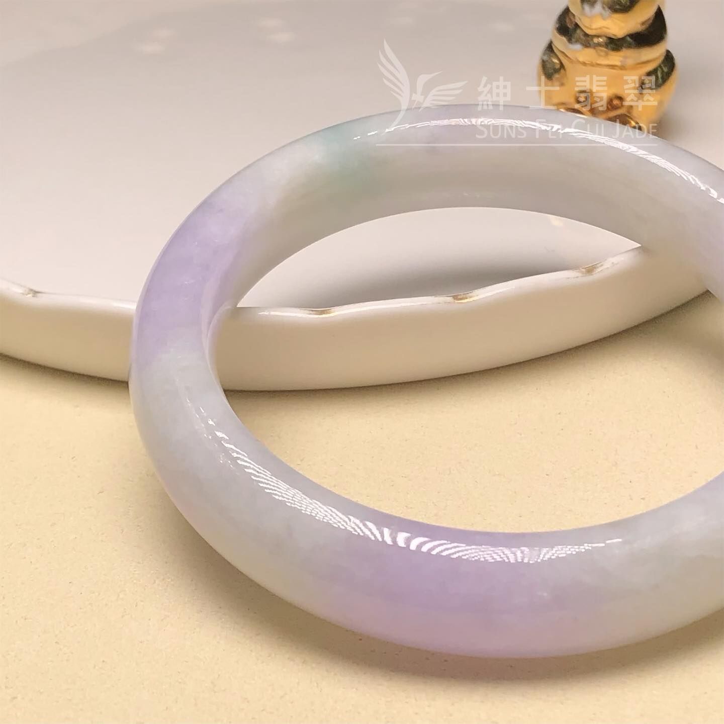 冰藍紫福鐲54.5mm