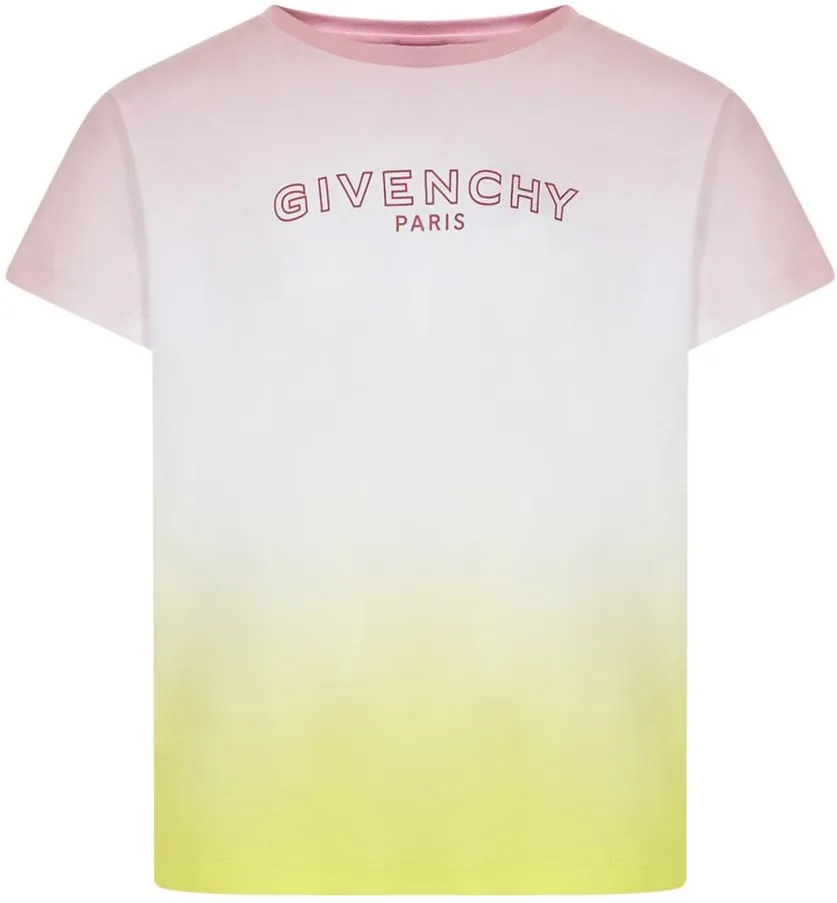 Givenchy kids 漸變色tee