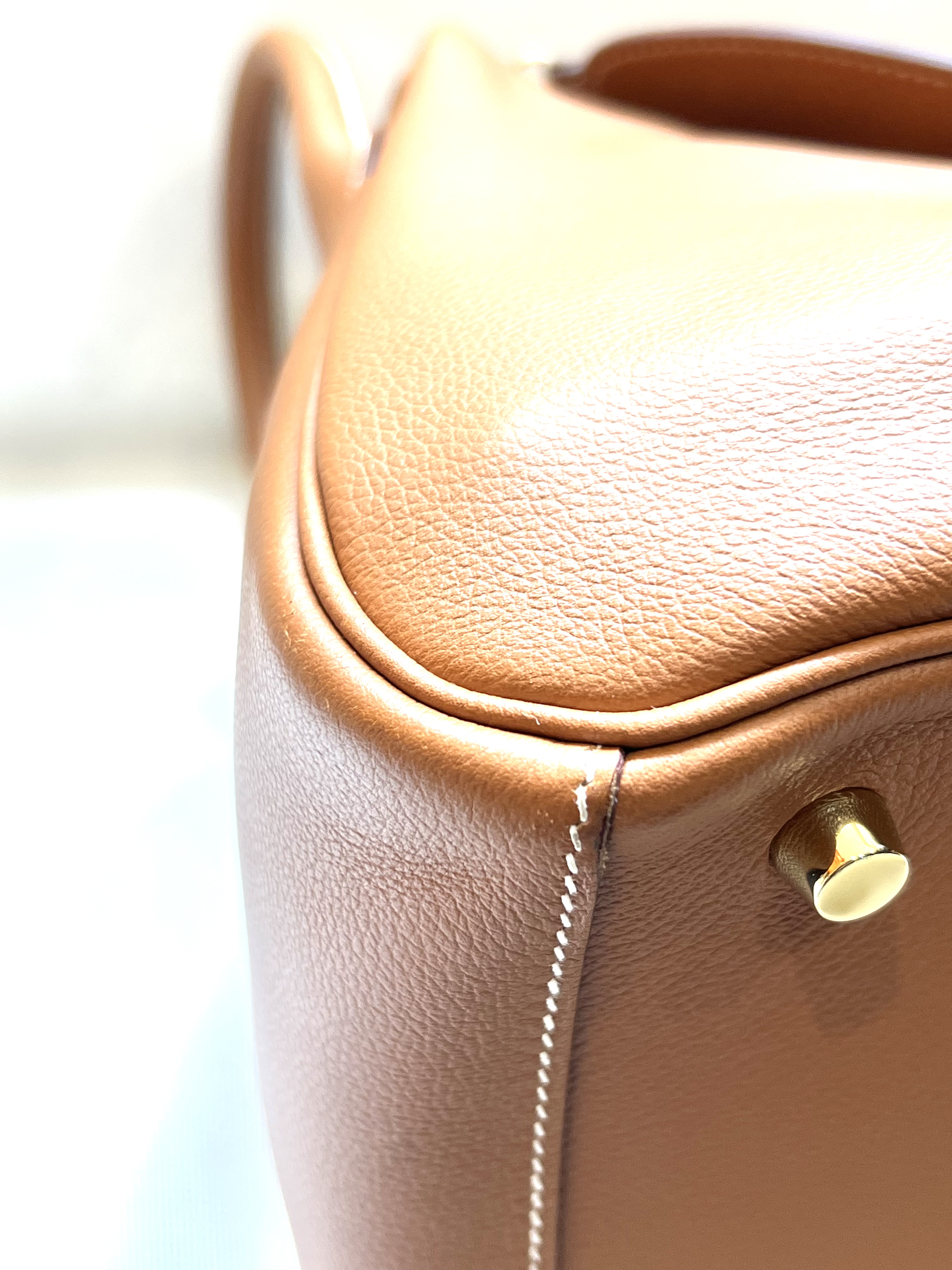 Pre-Owned HERMÉS Taurillon Clemence Lindy 30 Stamp D / Product Code: 26041635