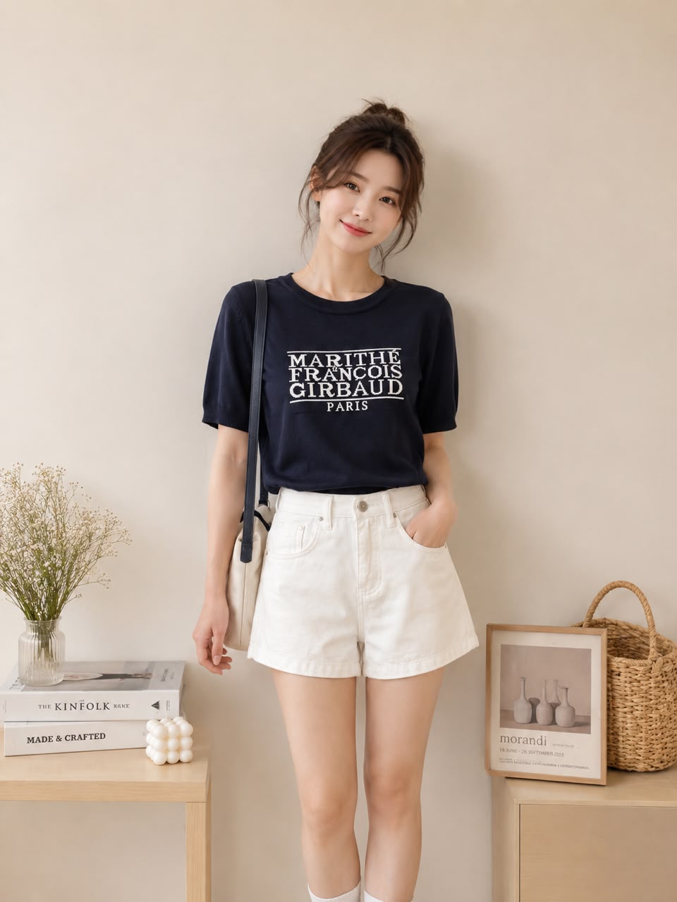 A012295 Basic Short Sleeve Knit Top