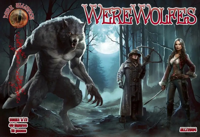 1/72 Werewolf (40 figures, 10 poses)