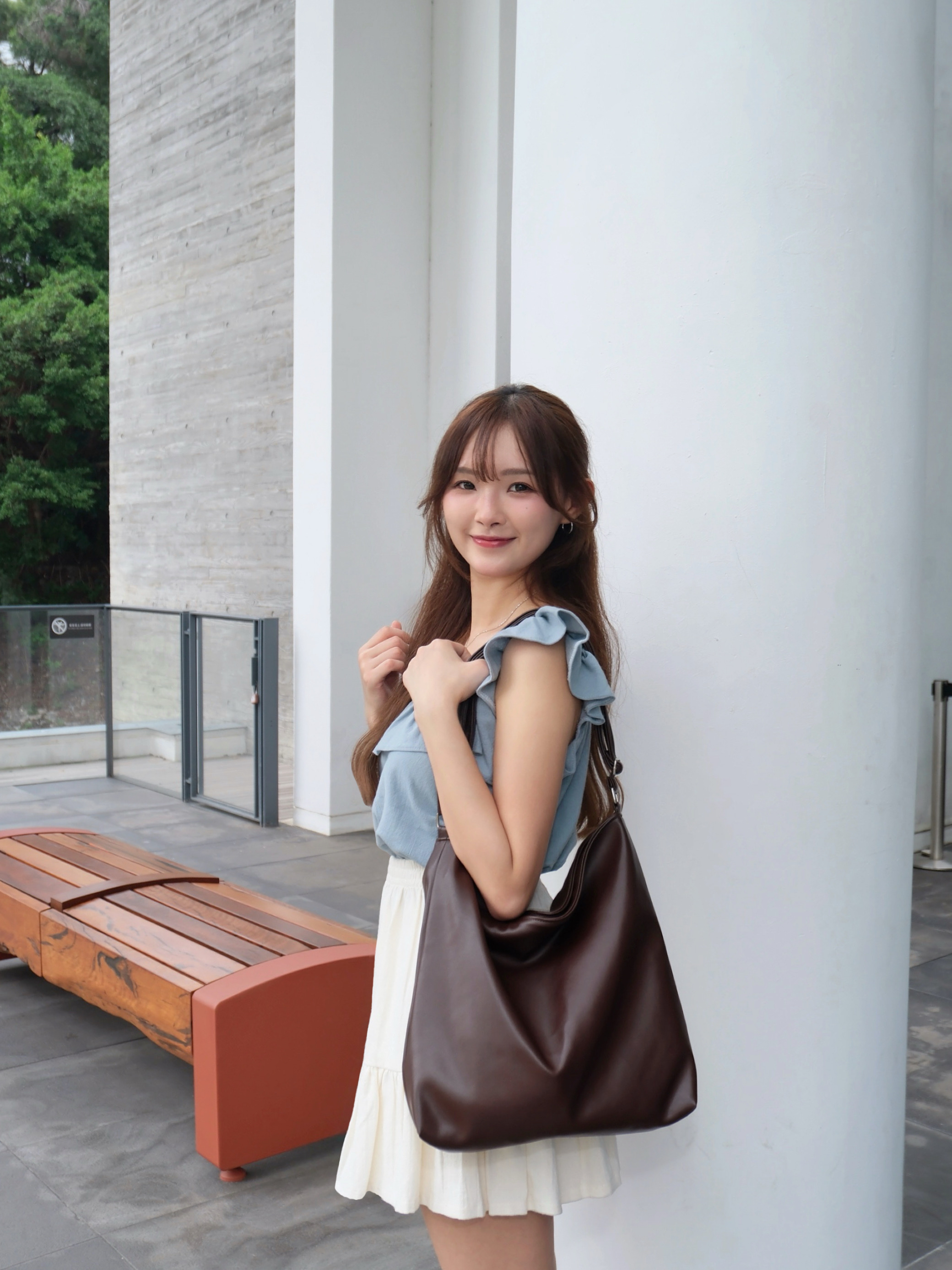♡︎TH - 自家仿皮Hobo bag L