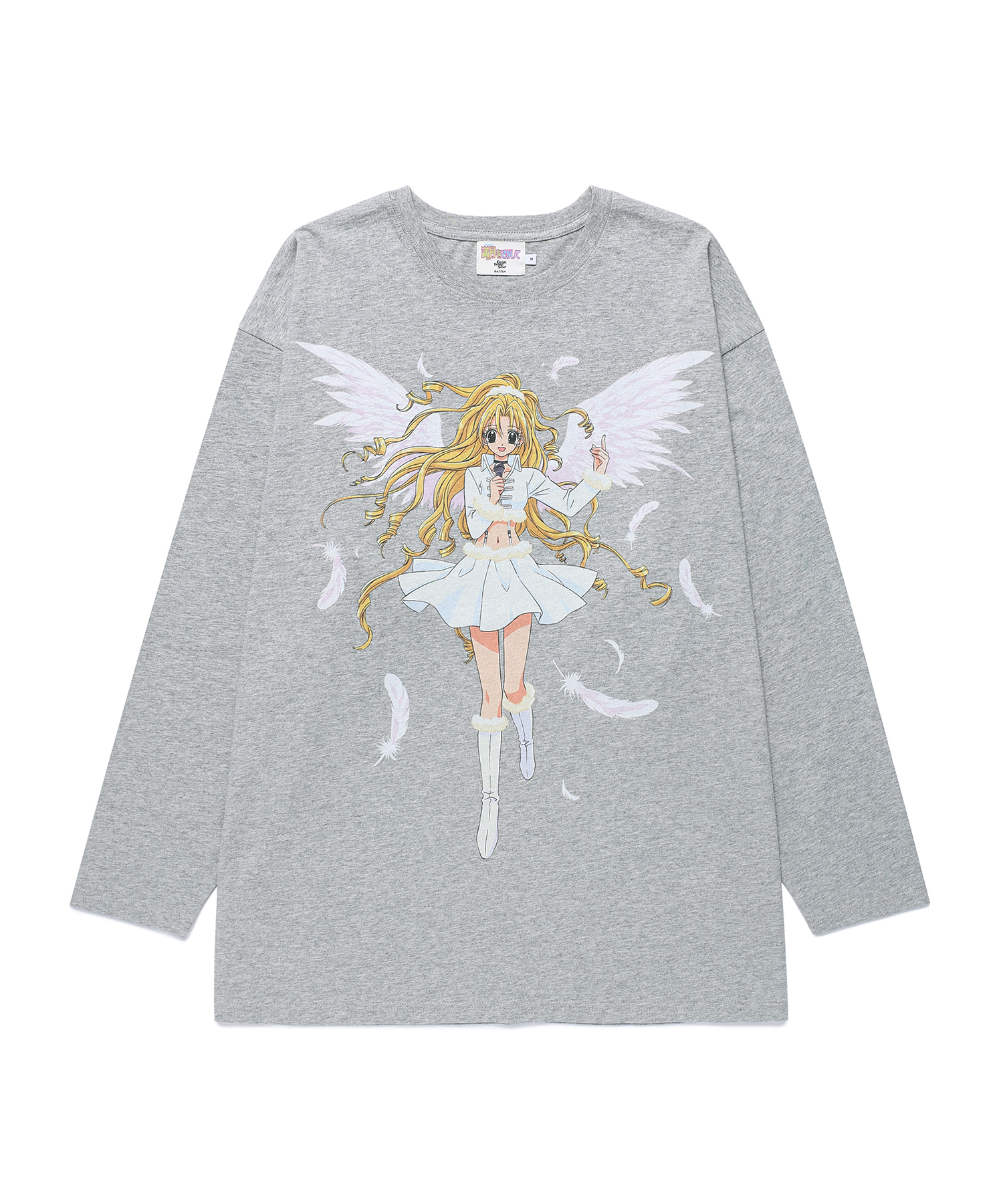 ANGEL BIG LS TEE｜韓國 星河滿月 X CAVISH 服飾系列 (Full Moon） (26204-P)